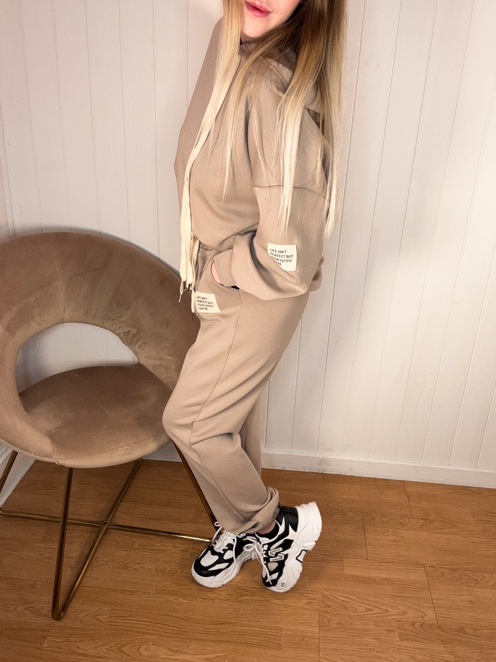 Ensemble à capuche patch