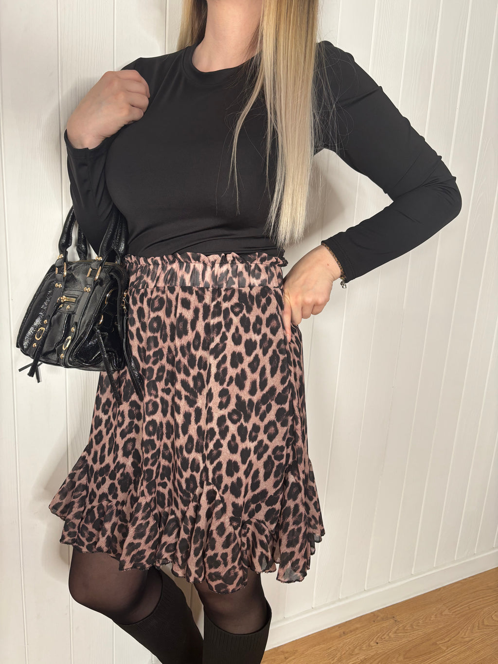 Jupe léopard