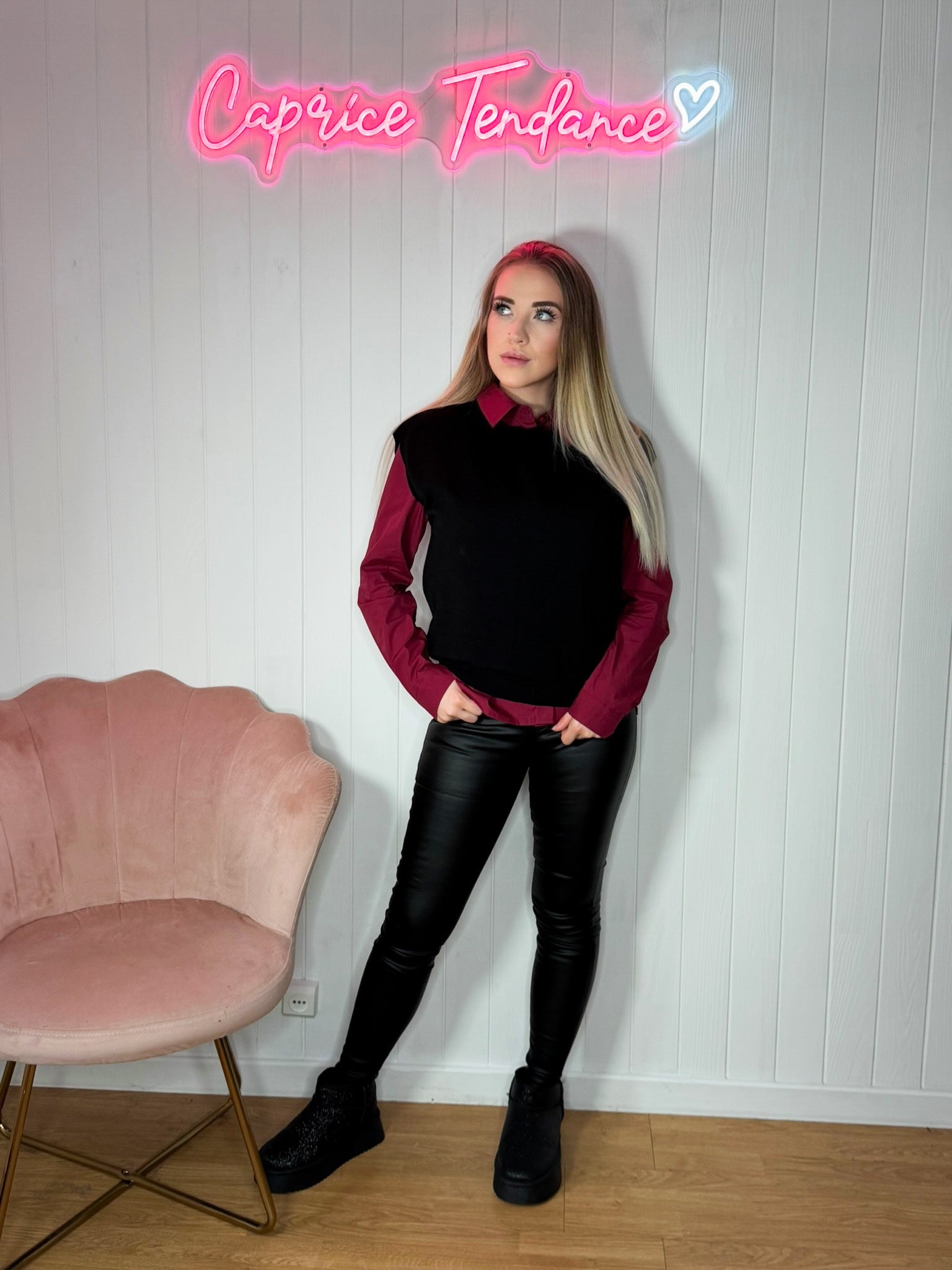 Pull manches courtes