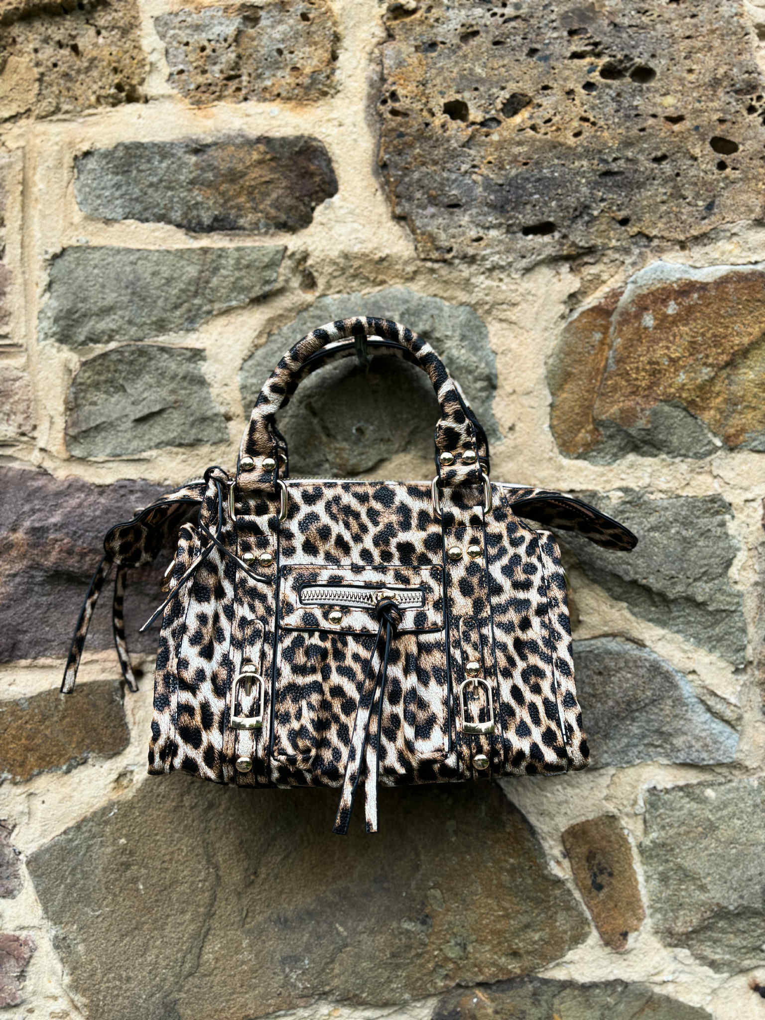 Petit sac  « Gaga » léopard