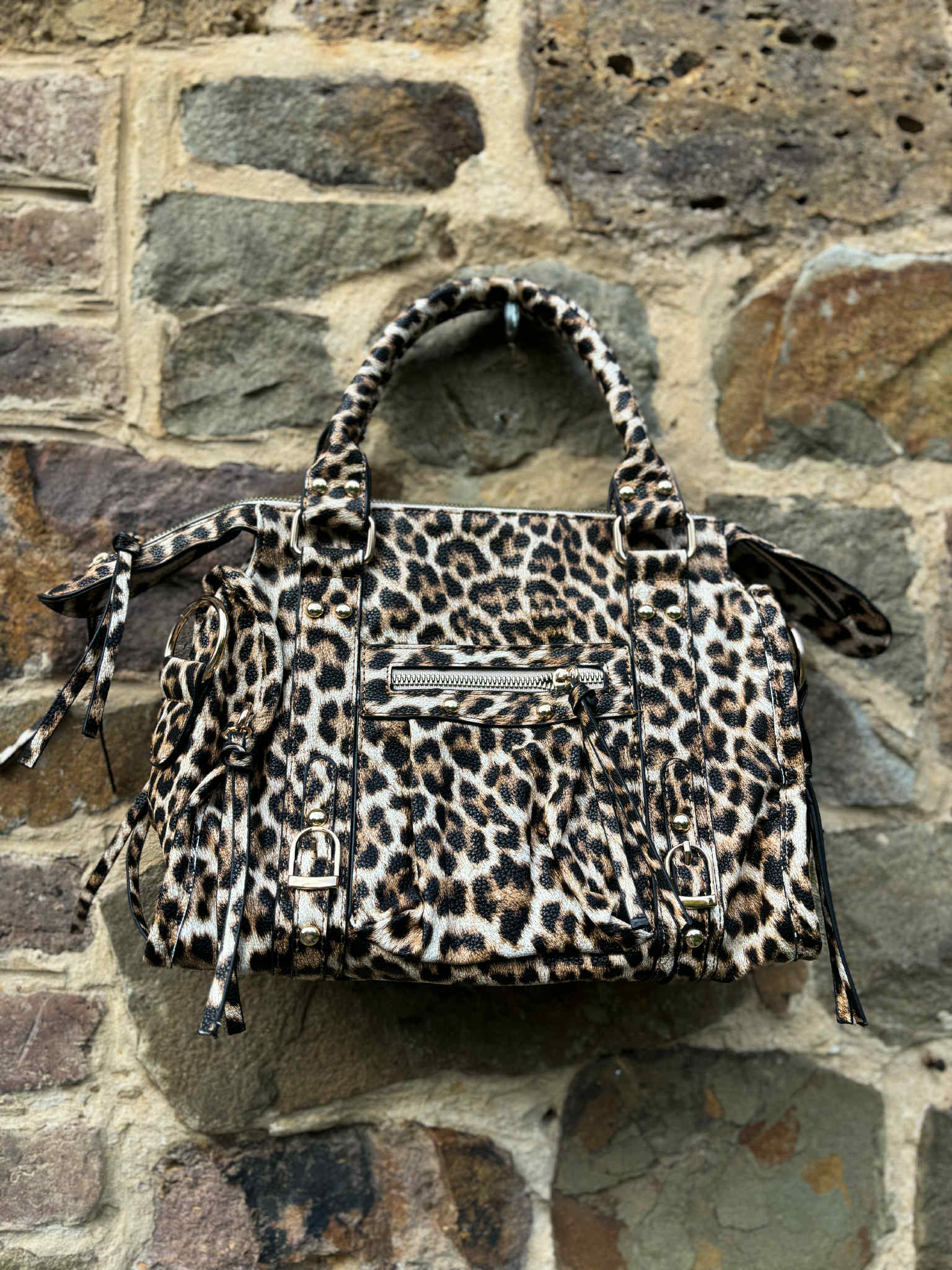 Sac « Gaga » léopard XL